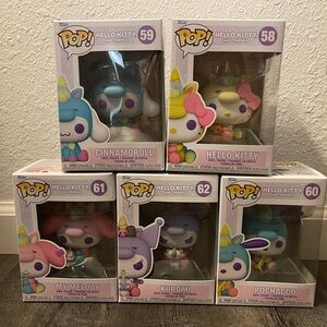 Hello Kitty and Friends Unicorn Party Funko’s